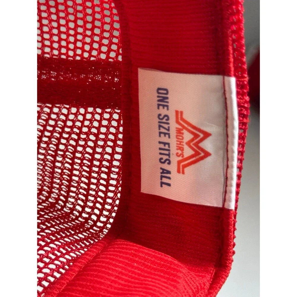 Vintage AT&T Fiber Optics Blue Stake Call Before You Dig Snapback‎ Trucker Hat